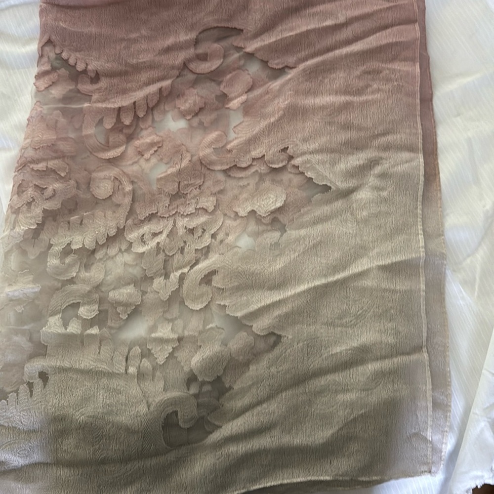 Ombré shawl